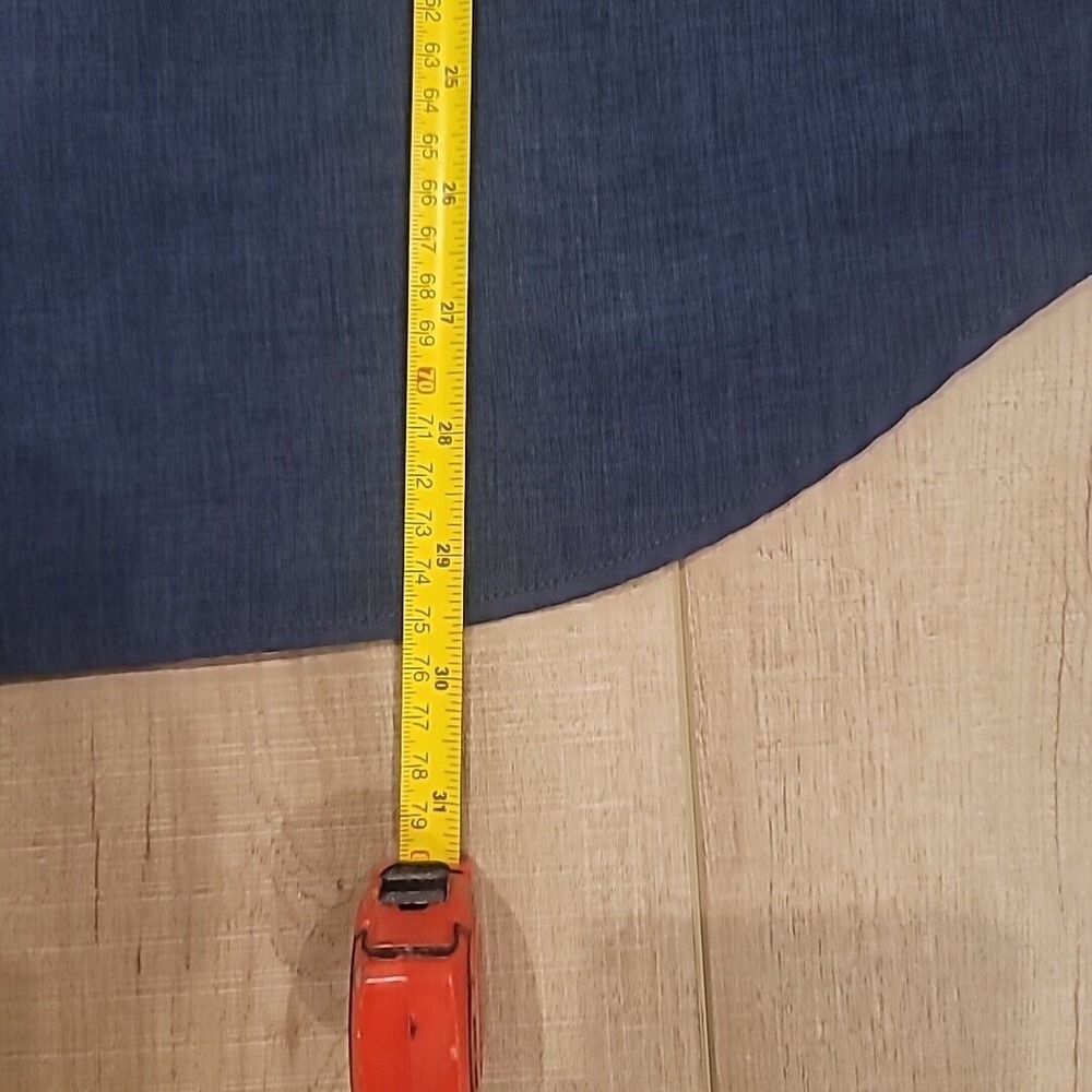 Orvis, size, XXL, blue two pocket, spread collar, short sleeve shirt - Picture 6 of 8
